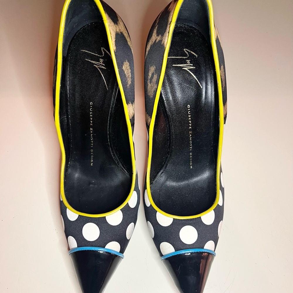 Giuseppe Zanotti Patchwork Pumps - Picture 4 of 7